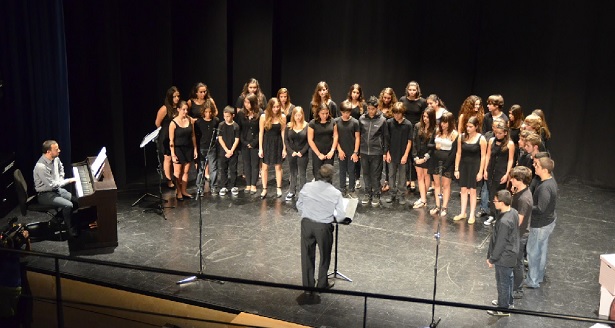 Imagen de archivo de un coro en plena actuación