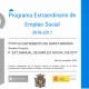 Cartel divulgativo de la oferta de empleo