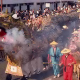 Imagen de archivo del dragón del carnaval