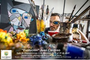 Cartel de la exposición (Foto Javier Plaza)