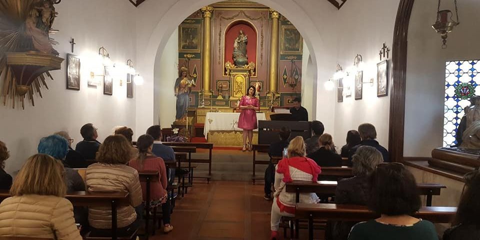 Fátima Faranjo y Francisco Sosa en un concierto