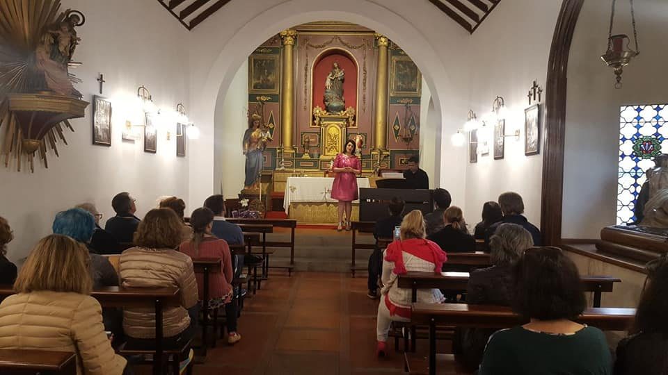 Fátima Faranjo y Francisco Sosa en un concierto