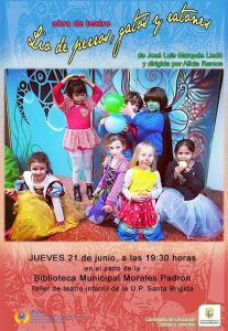 Cartel del Taller de Teatro Infantil