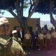 Miembros del Regimiento Canarias 50 en un acto en Santa Brígida