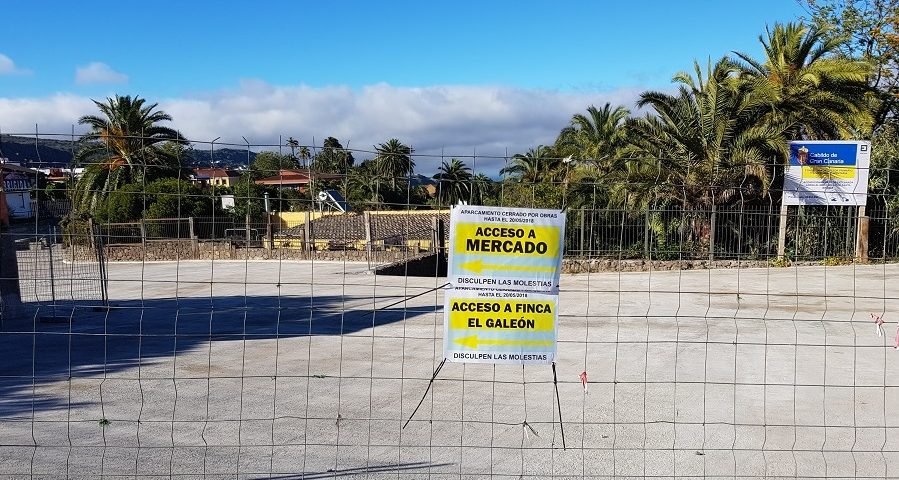 Zona de las obras