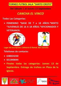 Cartel del torneo