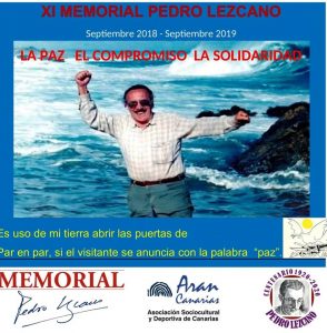 Cartel del XI Memorial Pedro Lezcano