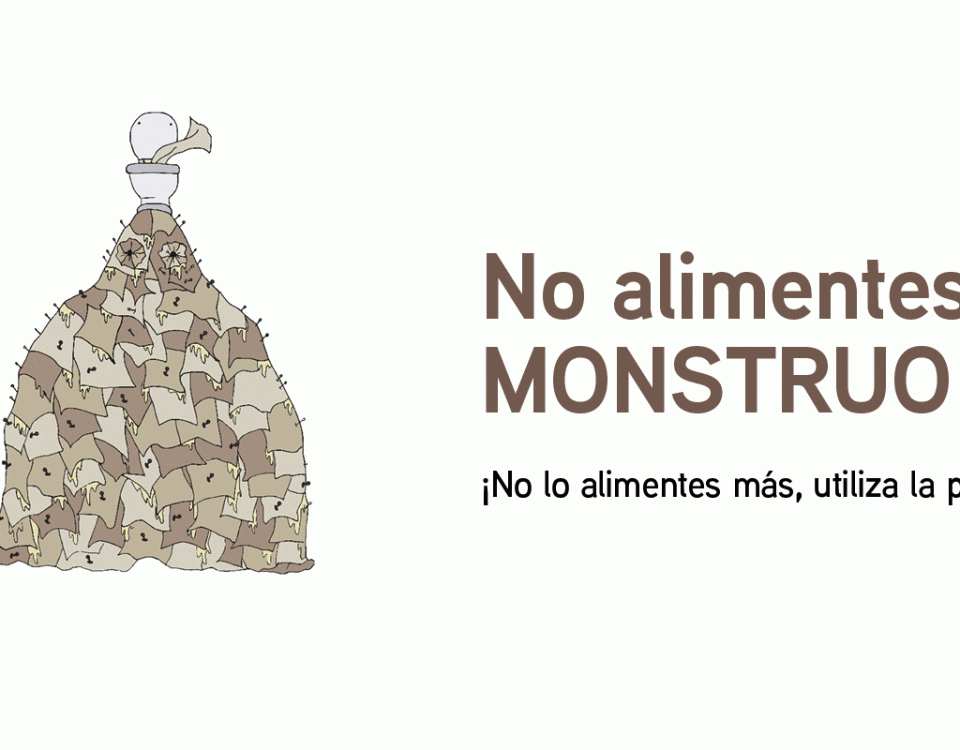 Campaña contra el uso de toallitas