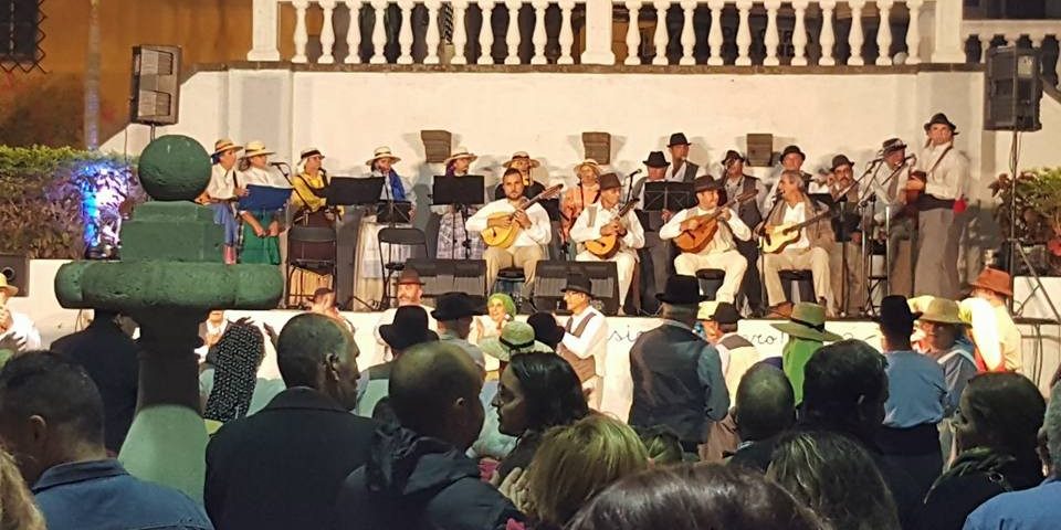 Imagen de archivo de una celebración de finaos en el Parque Municipal