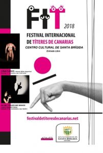 Cartel de espectáculos del Festival de Títeres en la Villa