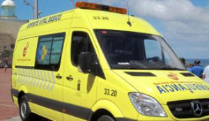 Imagen de una ambulancia de soporte básico