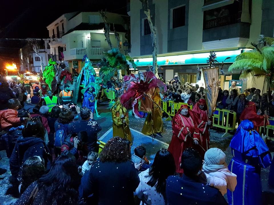 Imagen de la cabalgata de enero de 2018