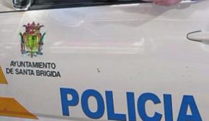 Imagen de un vehículo de la policía de Santa Brígida