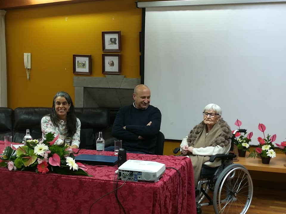 La concejal Rosalía Rodríguez, el alcalde, José Armengol, y Pino.