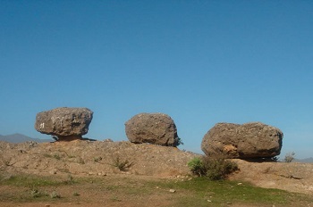 Lugar conocido como Las Tres Piedras